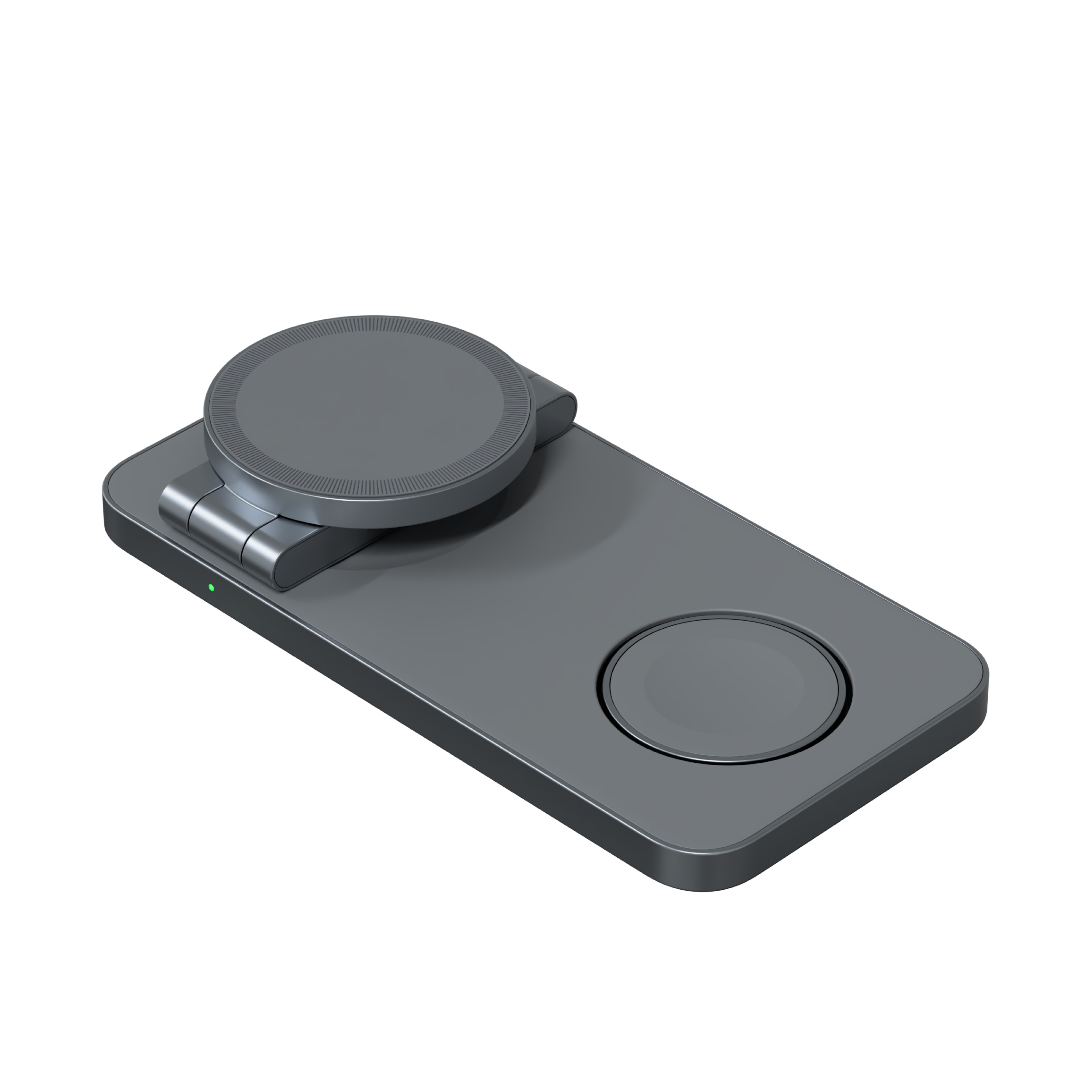 Зарядная станция 3 в 1 Magssory Yoga для Apple Qi2 Midnight, Полночь — WCH016 m 8